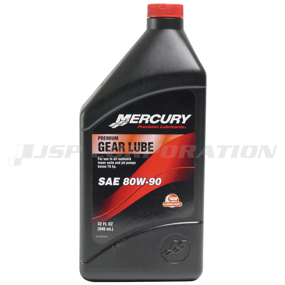 プレミアムギアオイル 1本 946ml QUICK SILVER (MERCURY)｜ネオ