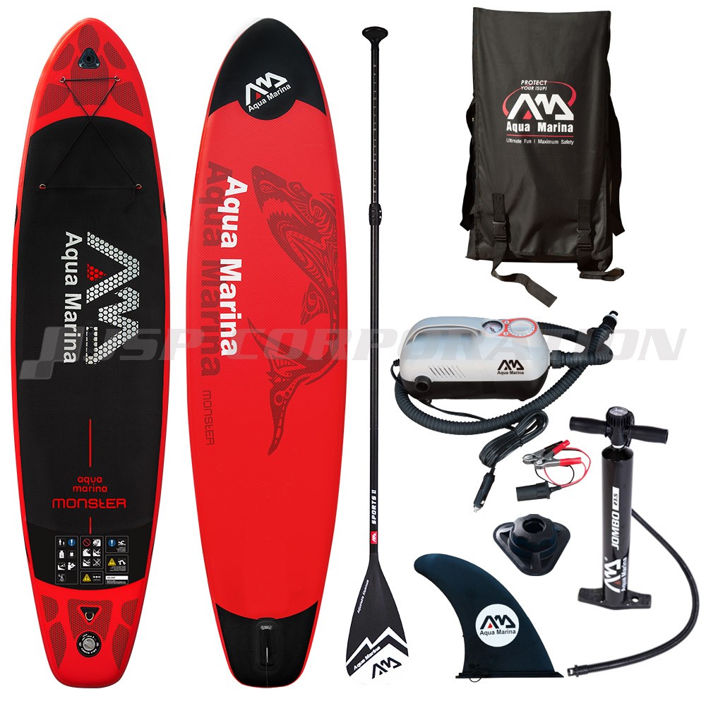 Aqua Marina Monster スタンドアップパドルボード　電動ポンプ付 Aqua Marina Monster スタンドアップパドルボード 電動ポンプ付 AQUA