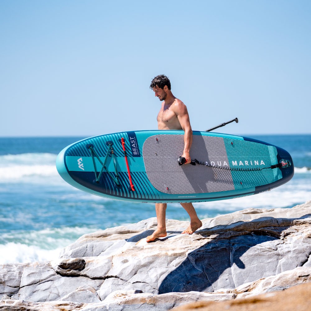 2020年モデル キックパッド搭載 アクアマリーナ sup ビースト フルセット BEAST ビースト SUP(スタンドアップパドルボード