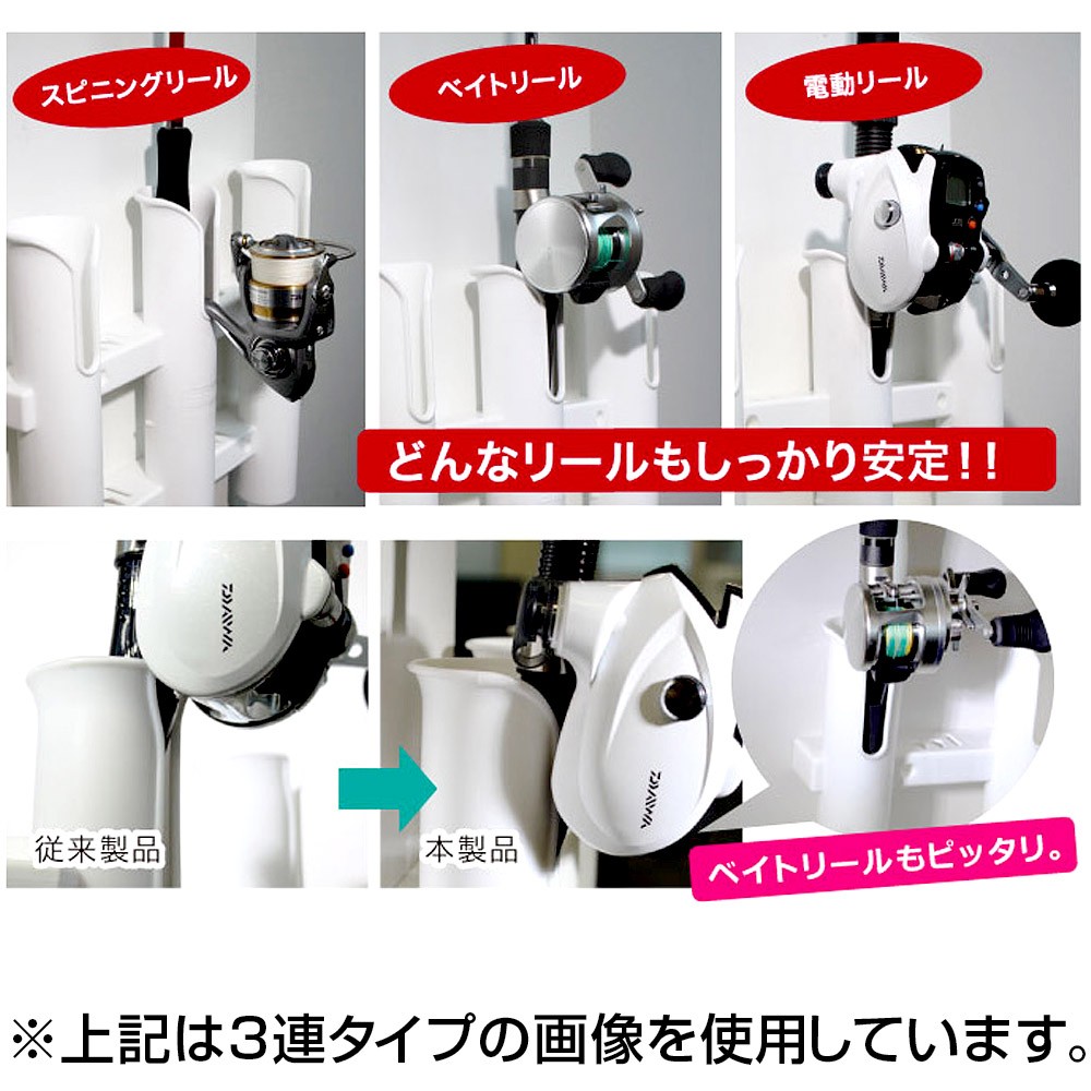 ロッドホルダー 3連タイプ 組立式 EASTERNER(イースターナー)｜ネオ
