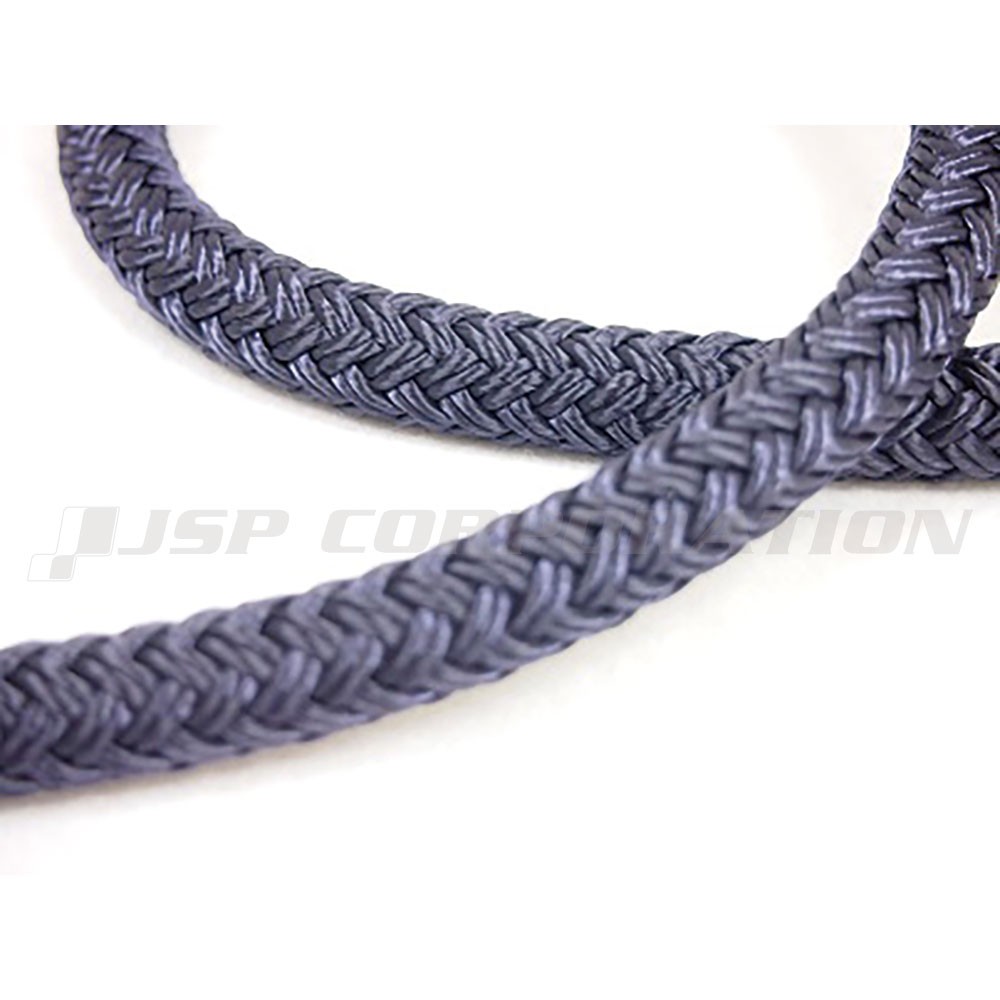 ダブルブレイドポリエステルロープ 切り売り ネイビー 12mm 破断