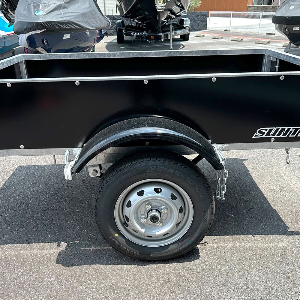 カーゴトレーラー FMT07 ブラック 最大積載量：150kg SUNTREX