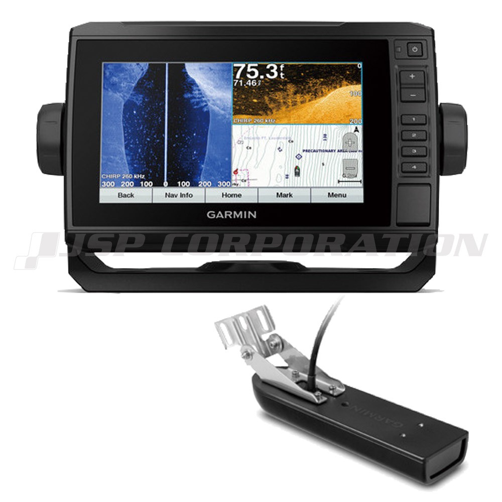 7型GPS連動魚探 ECHOMAP Plus(エコマッププラス)75sv GT23M-TM振動子