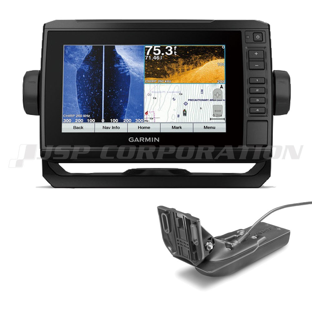 7型GPS連動魚探 ECHOMAP Plus(エコマッププラス)75sv GT52HW-TM振動子 ...