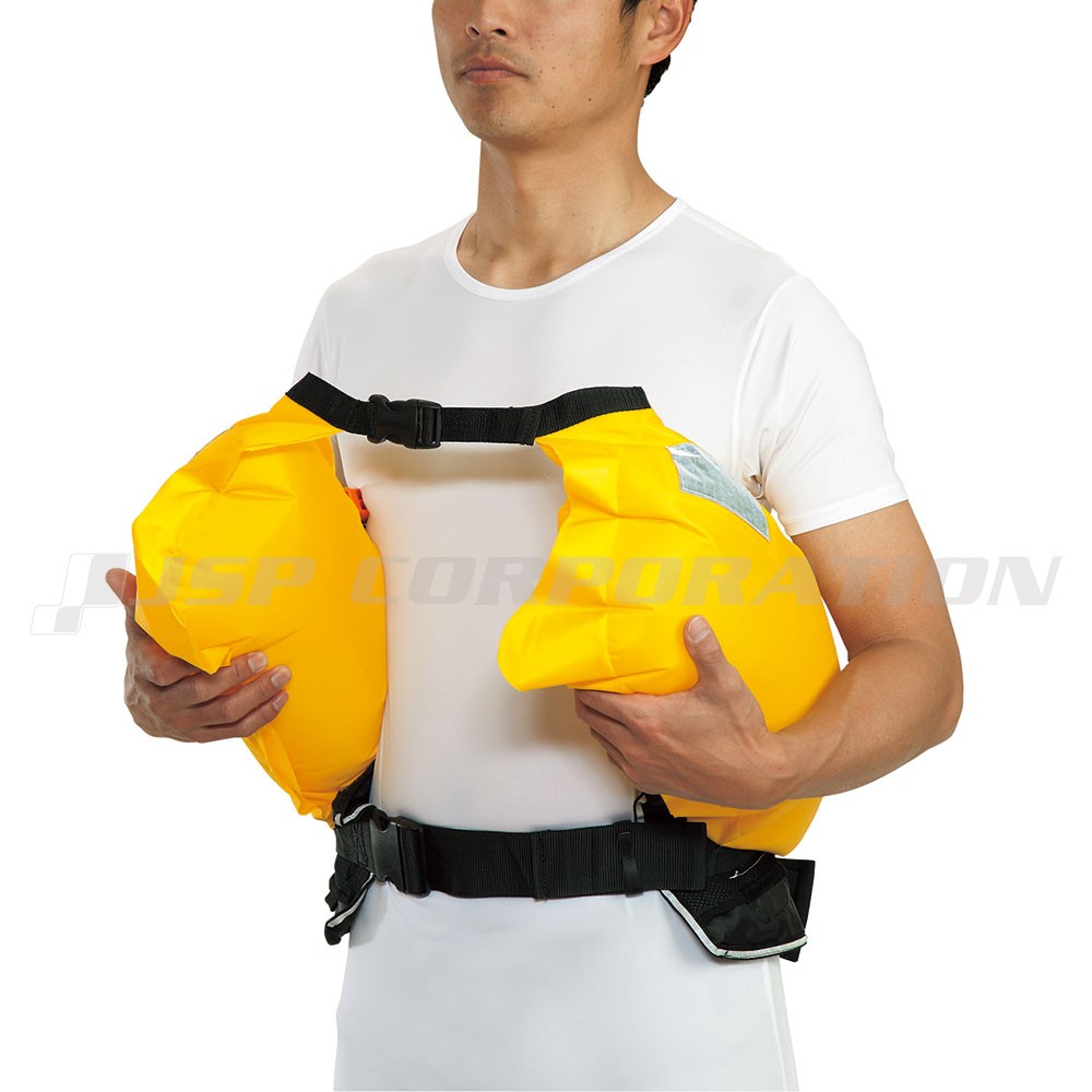 BEWAVE 自動膨張式ライフジャケット ウエストベルト型 BEWAVE 自動膨張式ライフジャケット ウエストベルト型