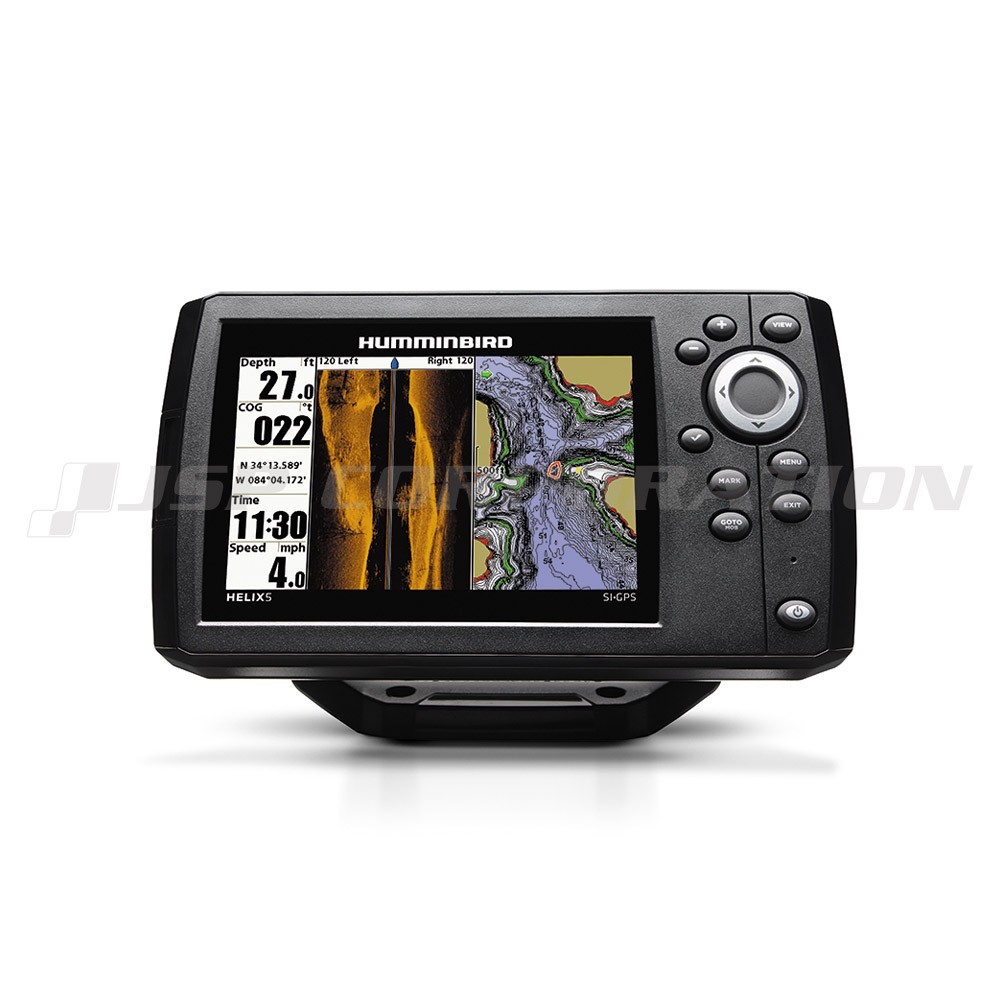 5インチGPS魚探 HELIX5 CHIRP SI GPS G2 海マップセット HUMMINBIRD