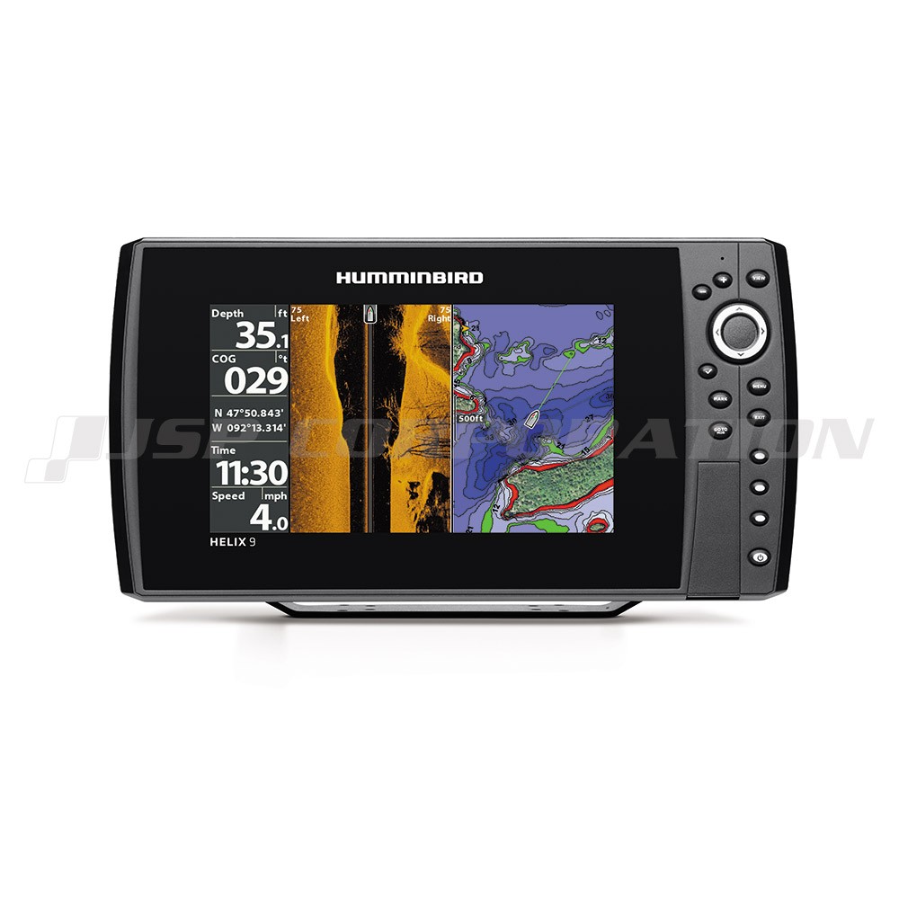 9インチGPS魚探HELIX9 サイドイメージモデル 海マップセット