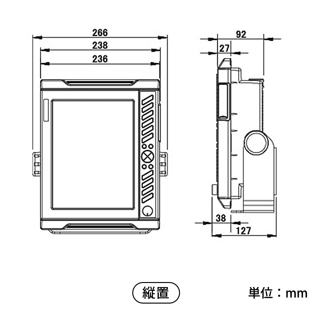 HE-1011F 10.4型カラー液晶 魚群探知機 TD47振動子セット 1kW HE-1011F 10.4型カラー液晶 魚群探知機 TD47振動子セット 1kW