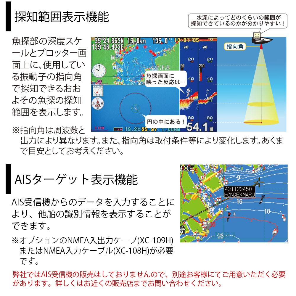 HE-1211 GPSアンテナ外付仕様 12.1型カラー液晶 GPSプロッター