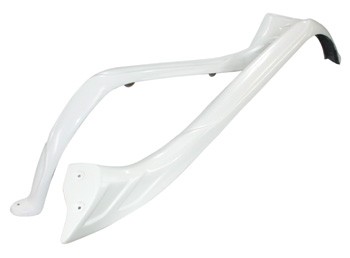 NEWサイドレールキャップ SX-R ホワイト JETTRIM(ジェットトリム  