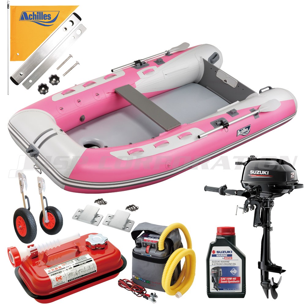 LW-310EX エアーフロア 【2019年太鼓判C-2セット】 スズキ2馬力船外機  