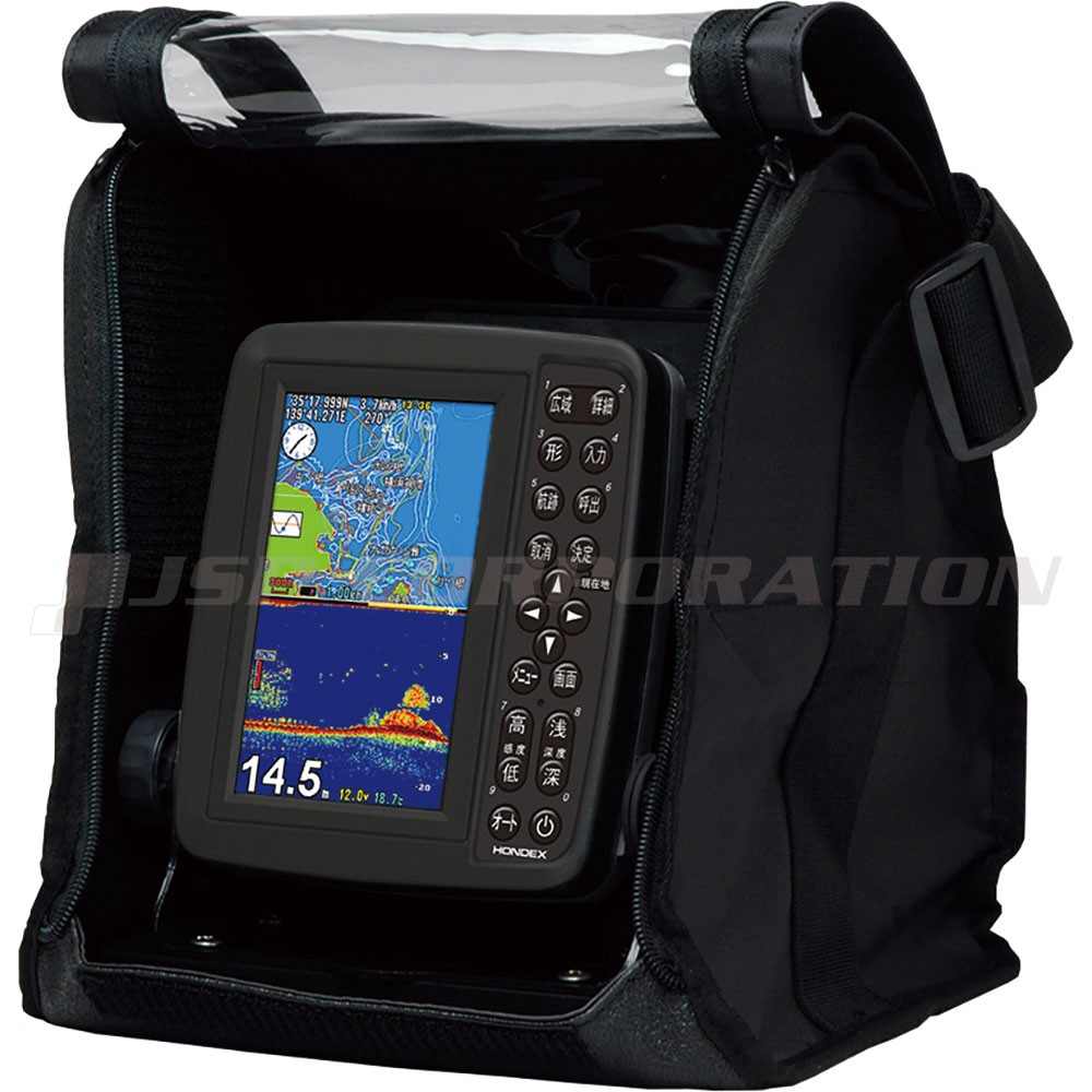 HONDEX 5型ワイド カラー液晶GPSアンテナ内蔵魚探 PS-611CN