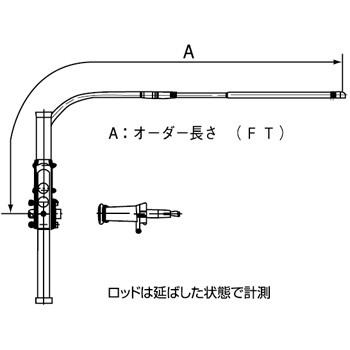 ケーブルのみ 1ZS0413 13.5ft HI-LEX(ハイレックス)｜ネオネット