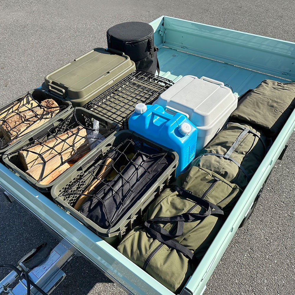 KC350 カーゴトレーラー アイスグリーン 最大積載量：350kg