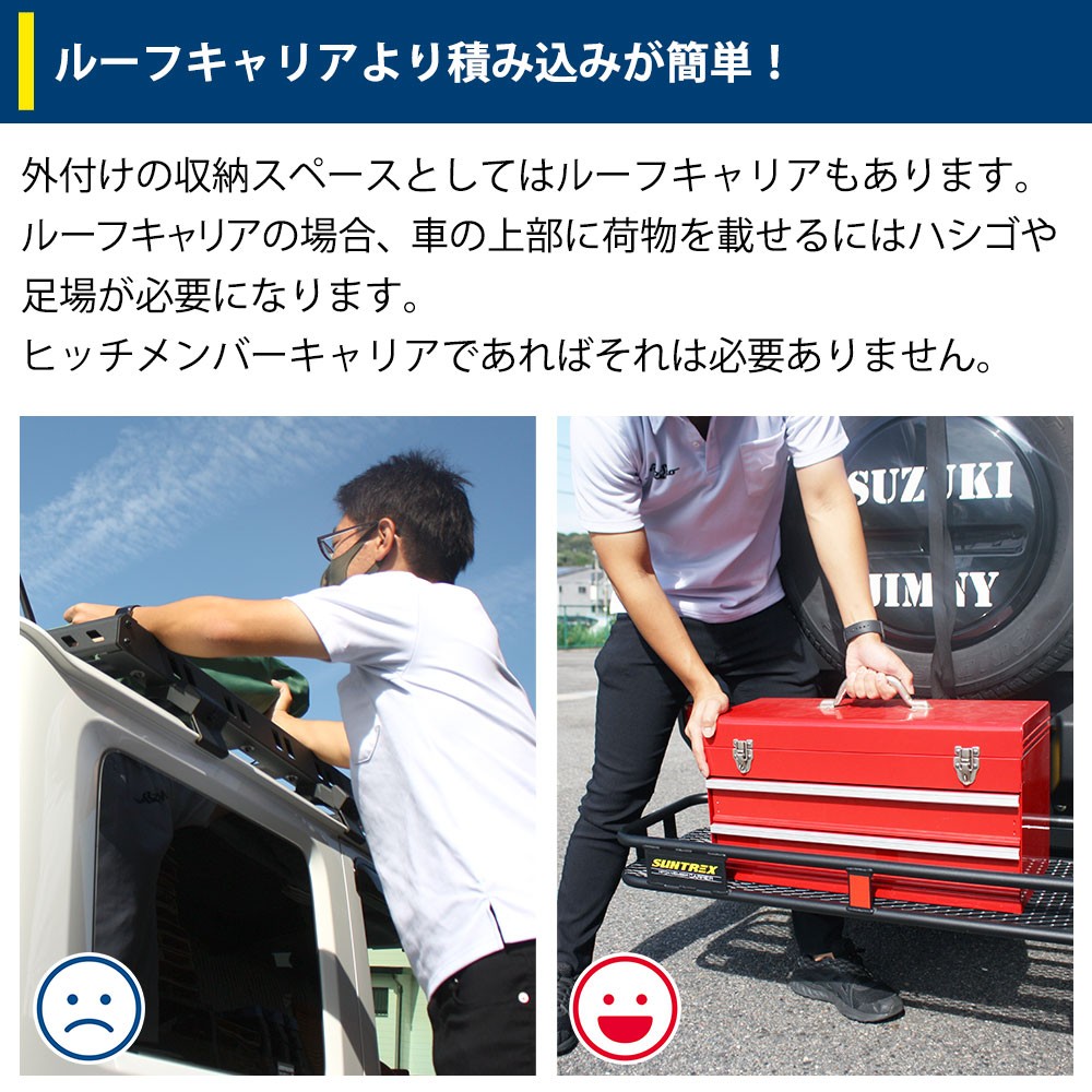 ヒッチメンバーキャリア M アルミ 1350×410×100mm SUNTREX(サン ヒッチメンバーキャリア M アルミ 1350×410×100mm SUNTREX(サン