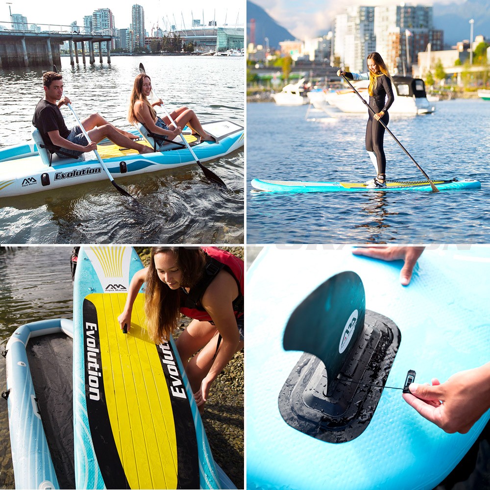 アクアマリーナ　エボリューション　sup　KAYAK 展示会使用】EVOLUTION エボリューション ダブルカヤック